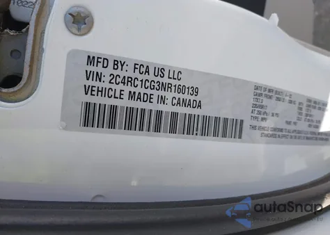 2022 Chrysler Voyager Lx from USA, damaged, VIN 2C4RC1CG3NR160139